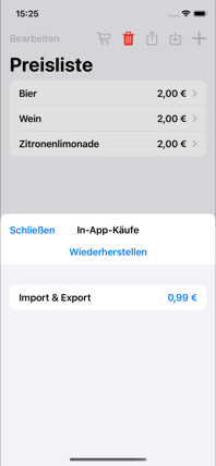 In-App-Käufe