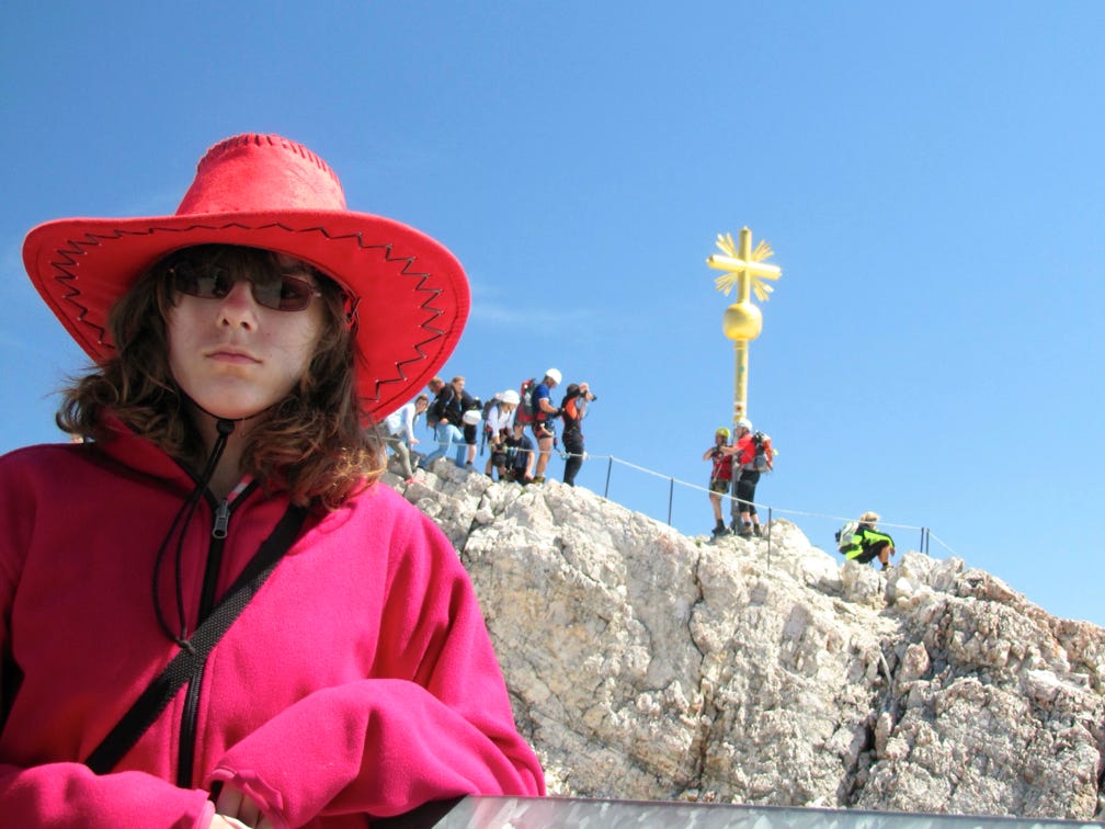 Auf der Zugspitze