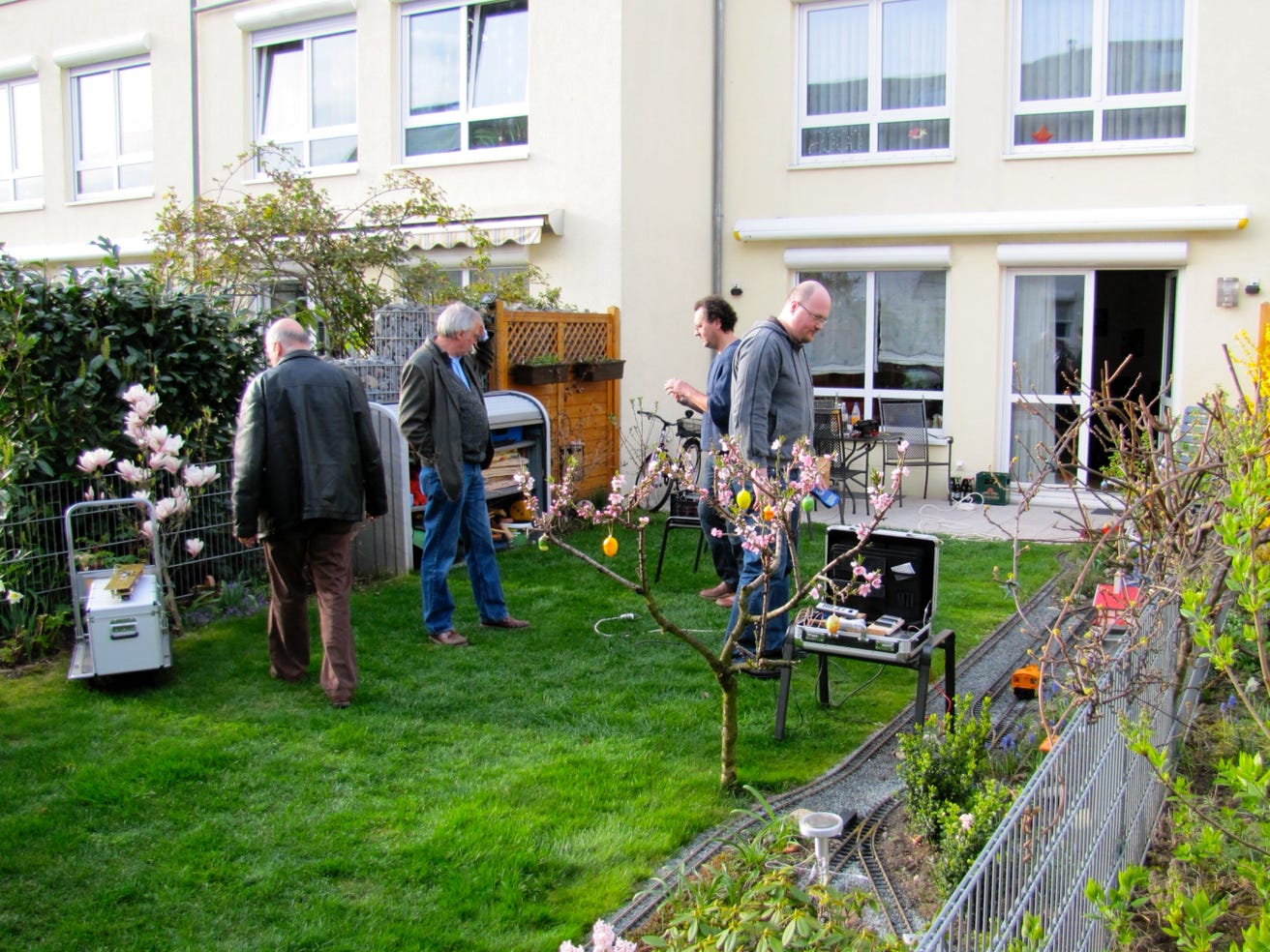 Treffen der Gartenbahner